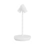 Visual Comfort Doppia 10" Tall LED Spotlight Table Lamp Matte White