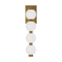 Visual Comfort Perle 15" Tall Wall Sconce Natural Brass