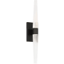 Visual Comfort Lassell 2 Light 16" Tall LED Bathroom Sconce Dark Bronze