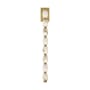 Visual Comfort Collier 28" Tall Wall Sconce Hand Rubbed Antique Brass