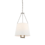 Visual Comfort Dalston 4 Light 21" Wide Pendant Polished Nickel
