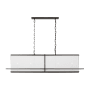 Visual Comfort Dresden 5 Light 16" Wide Linear Pendant Aged Iron