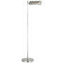 Visual Comfort Bravo 44" Tall Torchiere Floor Lamp Polished Nickel
