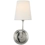 Visual Comfort Vendome 14" Tall Wall Sconce Polished Nickel