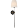 Visual Comfort Bryant 27" Tall LED Wall Sconce Bronze / Hand-Rubbed Antique Brass