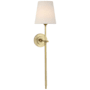 Visual Comfort Bryant 27" Tall LED Wall Sconce Hand-Rubbed Antique Brass