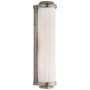 Visual Comfort Milton Road 15" Bath Light with White Glass by Thomas O'Brien Antique Nickel
