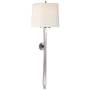 Visual Comfort Edie 2 Light 33" Tall Wall Sconce Polished Nickel