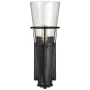 Visual Comfort Robinson 11-1/4" High Wall Sconce with Clear Glass Shade Bronze