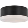 Visual Comfort Ace 17" Wide LED Flush Mount Drum Ceiling Fixture Bronze