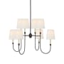 Visual Comfort Vendome 8 Light 36" Wide Chandelier Bronze