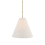 Visual Comfort Goodman 2 Light 25" Wide Pendant Hand-Rubbed Antique Brass