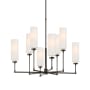 Visual Comfort Ziyi 8 Light 34" Wide Chandelier Bronze