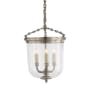 Visual Comfort Merchant 11" Pendant Light by Thomas O'Brien Antique Nickel