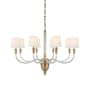 Visual Comfort Vivian 8 Light 36" Wide Chandelier Hand-Rubbed Antique Brass