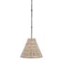 Visual Comfort Goodman 15" Wide Pendant Bronze / Ash