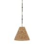 Visual Comfort Goodman 15" Wide Pendant Bronze / Hand-Rubbed Antique Brass / Toast
