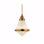 Visual Comfort Gale 11" Pendant Light by Thomas O'Brien Hand Rubbed Antique Brass