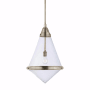Visual Comfort Gale 15" Pendant Light by Thomas O'Brien Antique Nickel