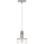 Visual Comfort Iris 7" Pendant Light by Thomas O'Brien Polished Nickel