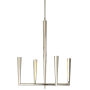 Visual Comfort Galahad 26" Wide LED Chandelier Polished Nickel