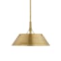 Visual Comfort Turlington 3 Light 18" Wide Pendant Hand-Rubbed Antique Brass
