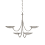 Visual Comfort Keira 30" Wide LED Chandelier Polished Nickel