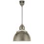 Visual Comfort Eugene 12" Small Pendant by Thomas O'Brien Antique Nickel