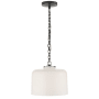 Visual Comfort Katie 12" Pendant Light by Thomas O'Brien Bronze