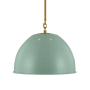 Visual Comfort Robbie 15" Wide Pendant Eucalyptus
