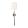 Visual Comfort Capri 28" Tall Bathroom Sconce Polished Nickel