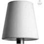 Visual Comfort Clip 6" Empire Shade Champagne Silk Bell Empire