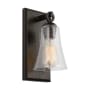 Visual Comfort Monterro 11" Tall Bathroom Sconce Aged Iron