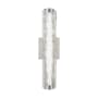 Visual Comfort Cutler 18" Tall LED Bathroom Sconce Satin Nickel