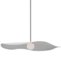 Visual Comfort Mahalo 40" Wide LED Pendant Matte White / Bronze