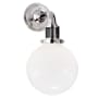Visual Comfort McCarren 15" Tall Bathroom Sconce Polished Nickel