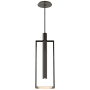 Visual Comfort Melange 30" Medium Floating Alabaster Disc Pendant by Kelly Wearstler Bronze / Alabaster