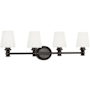 Visual Comfort Xavierre 4 Light 32" Wide Vanity Light Aged Iron