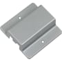Volume Lighting Floating Canopy for 2 Circuit Line Voltage and Track Systems Silver Gray