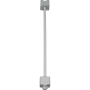 Volume Lighting 48" Extension Rods for Line Voltage and Track Systems Silver Gray