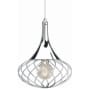 Volume Lighting 10" Wide Full Size Pendant Chrome