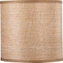Volume Lighting 10" Height Drum Shade Basketweave