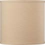 Volume Lighting 10" Height Drum Shade Handcrafted Linen