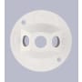 Volume Lighting Flood Light Lamp Holder White
