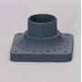 Volume Lighting Pier Mount for Post Light Black
