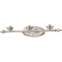 Volume Lighting Bernhard 3 Light 29.75" Width Bathroom Vanity Light Brushed Nickel