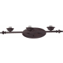 Volume Lighting Bernhard 3 Light 29.75" Width Bathroom Vanity Light Antique Bronze