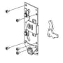 Von Duprin Knob / Lever Fire Rated Backplate Conversion Kit for 88 series Oil Rubbed Bronze