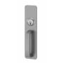 Von Duprin Night Latch Handle Trim for 22 Series Exit Device Lacquer Sprayed Aluminum