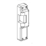 Von Duprin Faceplate for 6211WF / 6211AS / 6211DS / 6211DSFS / 6211FS Mortise Lock Electric Exit Device Strike Satin Brass